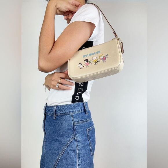 NWT Coach X Peanuts Nolita 19 With Snoopy And Friends Motif - Picture 10 of 10